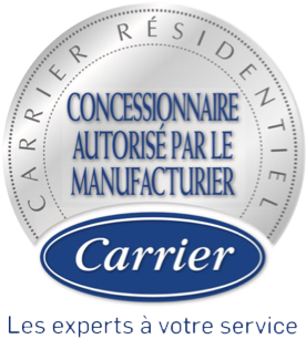 Concessionnaire expert autorisé par le manufacturier Carrier