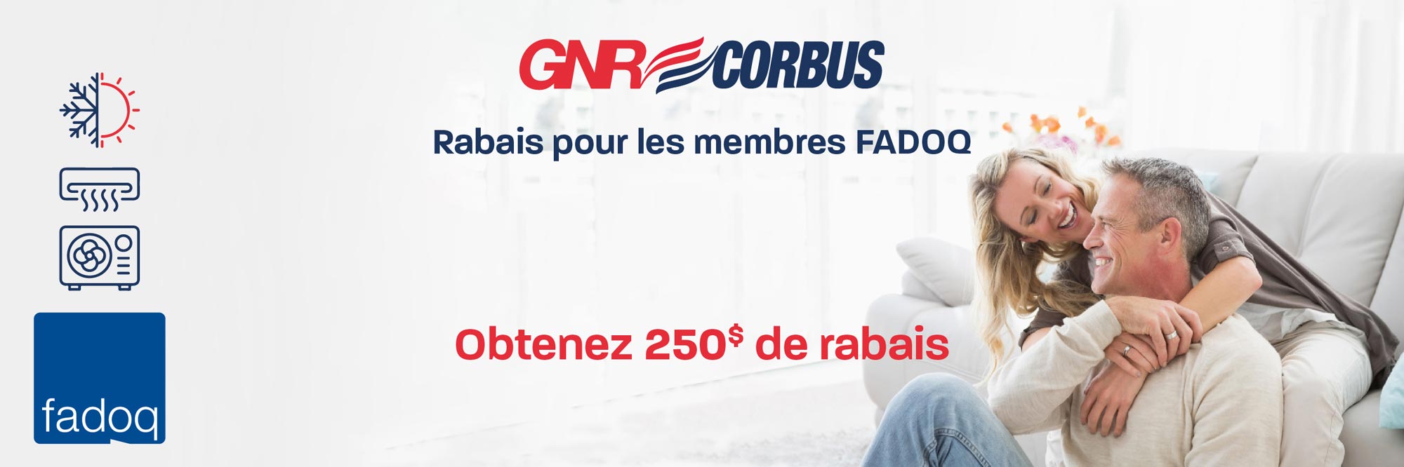 Rabais pour les membres de la FADOQ